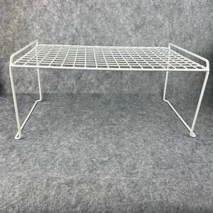 IKEA Wire Grid Stacking Utility Shelf Closet Organizer 20"x18"x12",‎ 8" tall